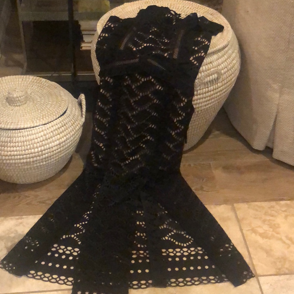Black Self Portrait Dress
